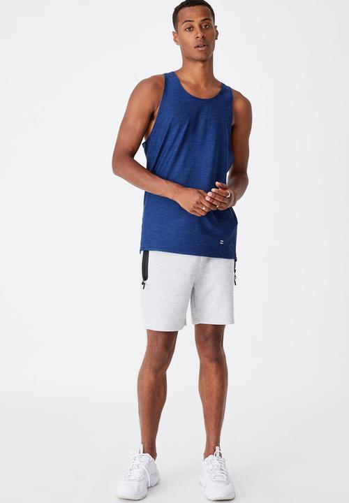 Cotton On - Performance active tech tank - navy