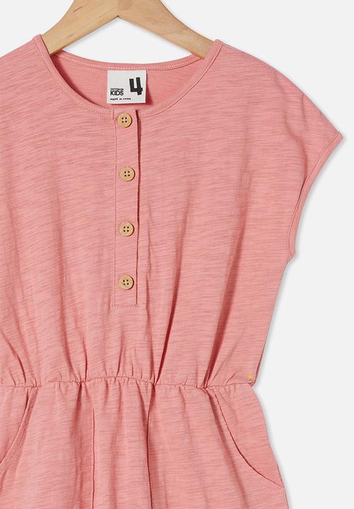 Cotton On - Sigrid short sleeve dress - musk rose