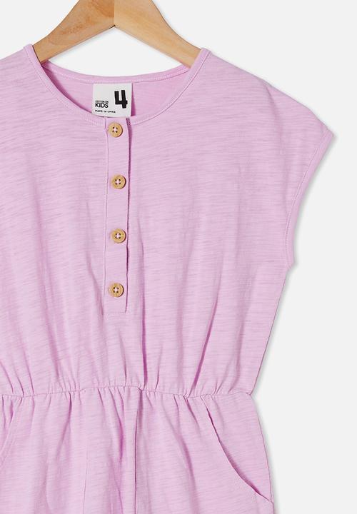 Cotton On - Sigrid short sleeve dress - pale violet