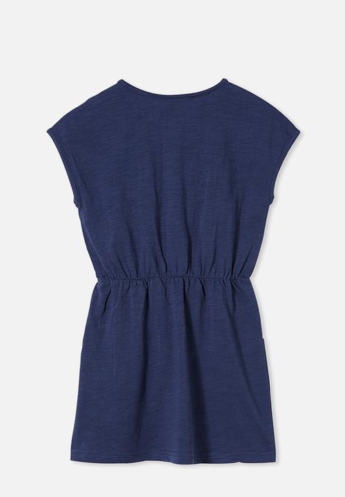 Cotton On - Sigrid short sleeve dress - indigo
