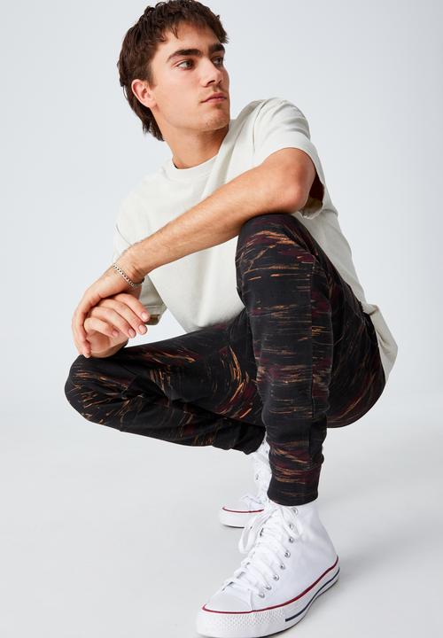 Cotton On - Tech track pant - black
