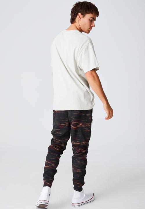 Cotton On - Tech track pant - black