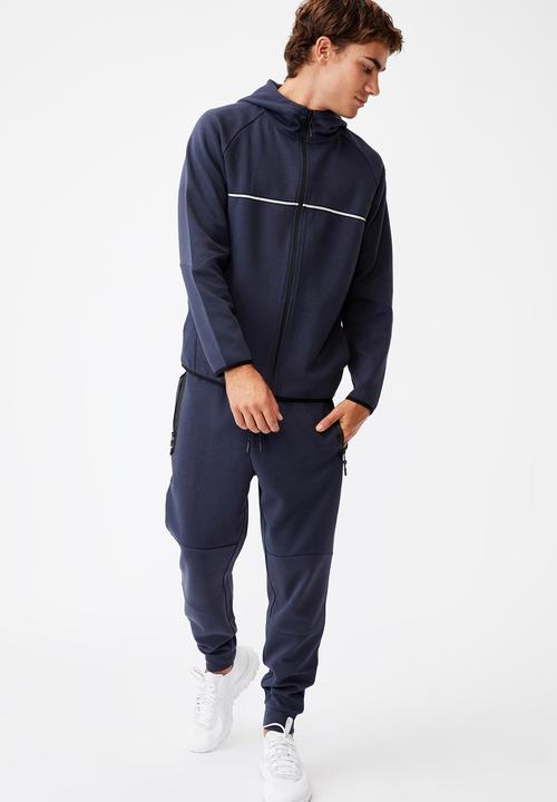 Cotton On - Tech track pant - navy