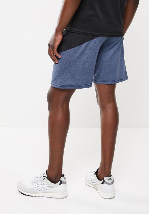 basicthread - Active panel short - black & blue