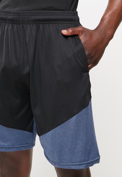 basicthread - Active panel short - black & blue