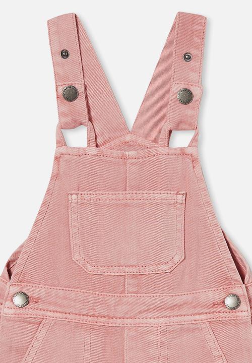 Cotton On - Ginnie slouch shortall - musk rose