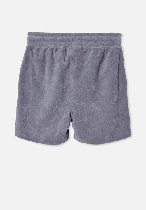 Cotton On - Henry slouch short 80/20 - steel