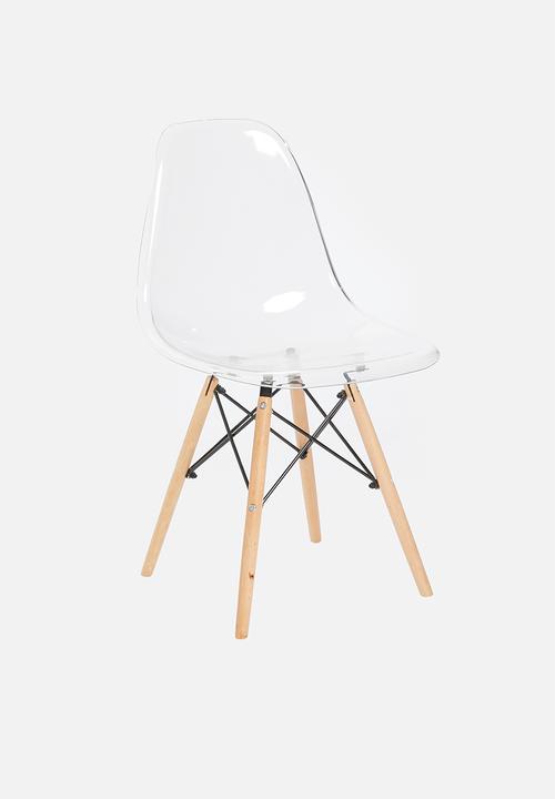Fine Living - Emma ghost chair - clear