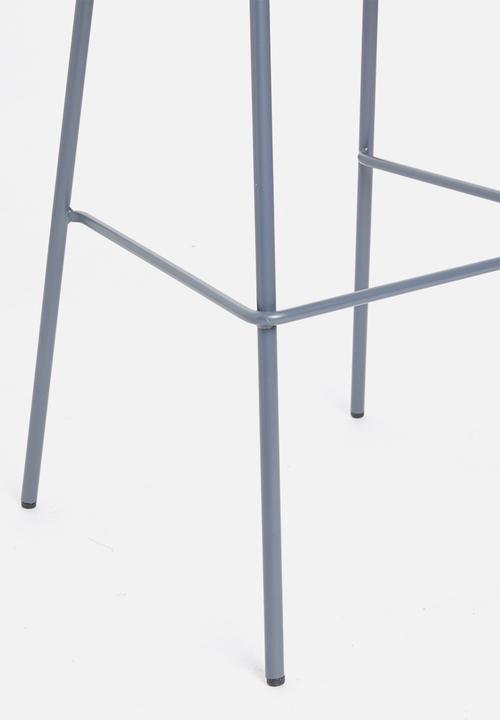 Fine Living - Kai barstool - cool grey