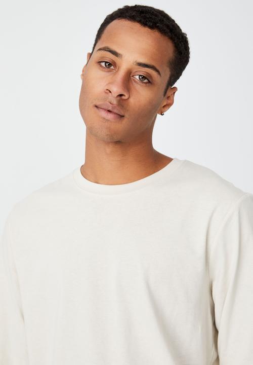 Cotton On - Organic sleep jersey long sleeve t-shirt - bone