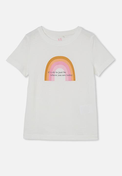 Cotton On - Penelope short sleeve tee - vanilla