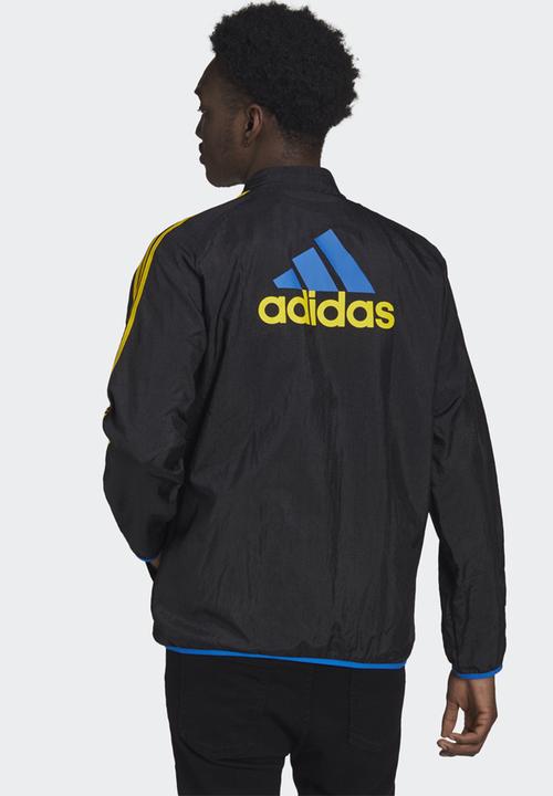 adidas Performance - MANCHESTER UNITED ICONS WOVEN JACKET - black