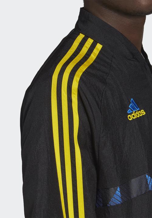 adidas Performance - MANCHESTER UNITED ICONS WOVEN JACKET - black