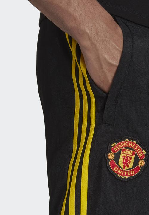 adidas Performance - MANCHESTER UNITED ICONS WOVEN TRACKSUIT BOTTOMS - black