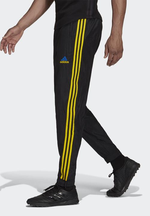adidas Performance - MANCHESTER UNITED ICONS WOVEN TRACKSUIT BOTTOMS - black