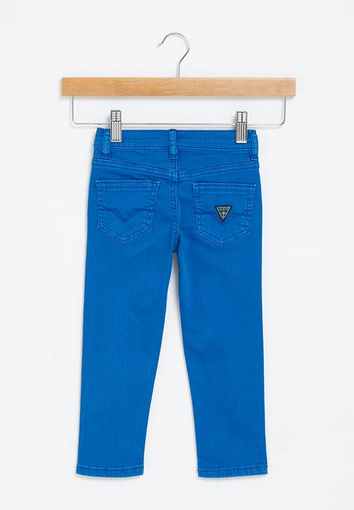 GUESS - Bull denim skinny pants - blue