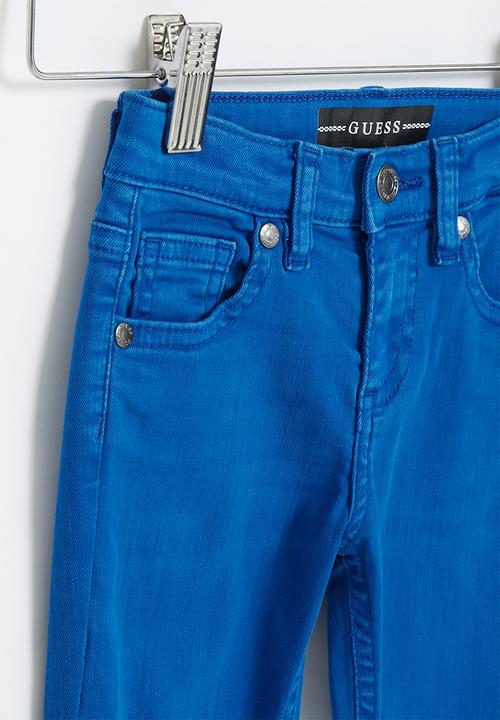 GUESS - Bull denim skinny pants - blue