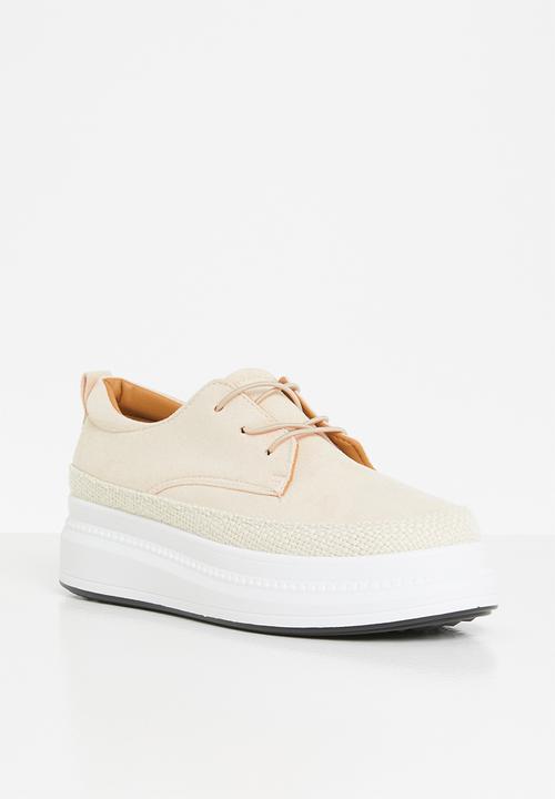 Butterfly Feet - Senhora 1 flatform derby - neutral