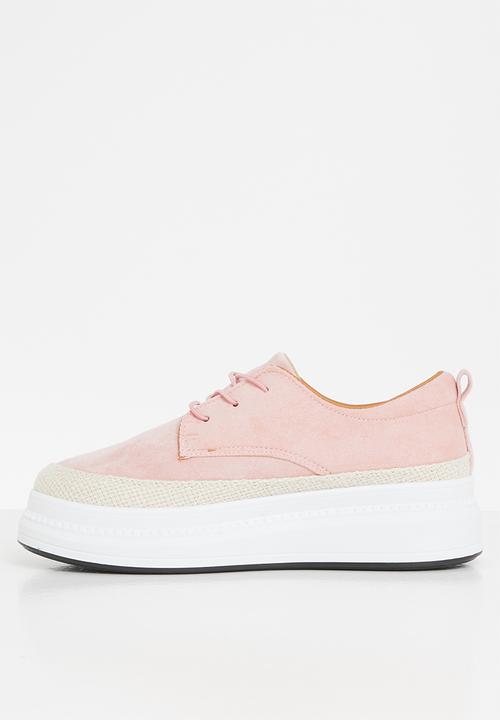 Butterfly Feet - Senhora 1 flatform derby - pink