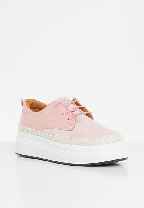 Butterfly Feet - Senhora 1 flatform derby - pink