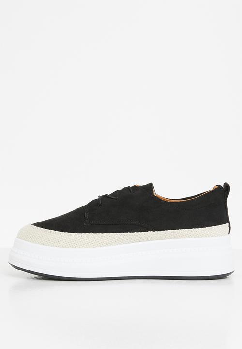 Butterfly Feet - Senhora 1 flatform derby - black