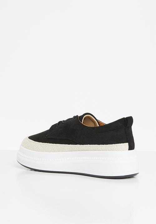 Butterfly Feet - Senhora 1 flatform derby - black