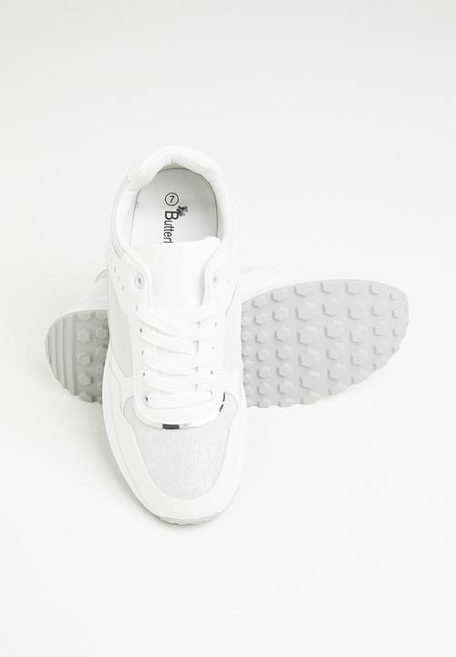 Butterfly Feet - Glitz sneaker - white