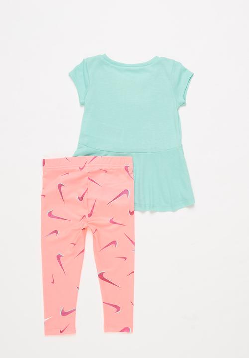 Nike - Nkg 3d swoosh tunic set - sunset pulse