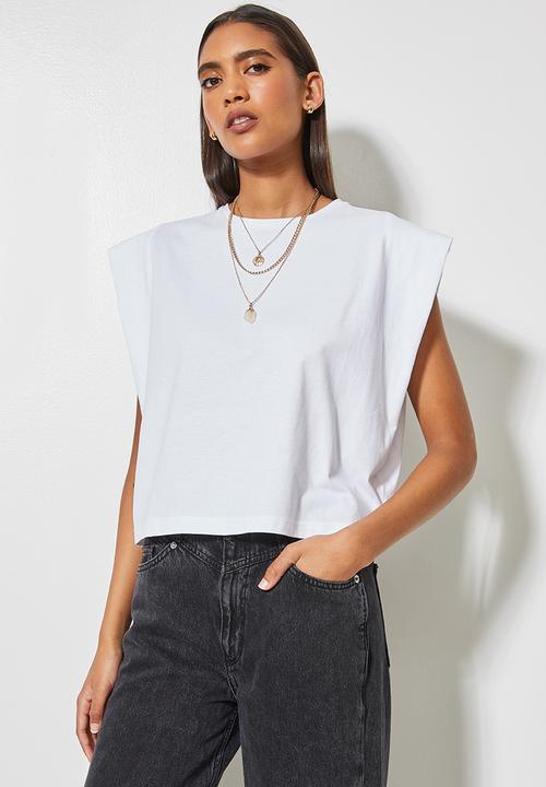 Superbalist - Muscle tee - white
