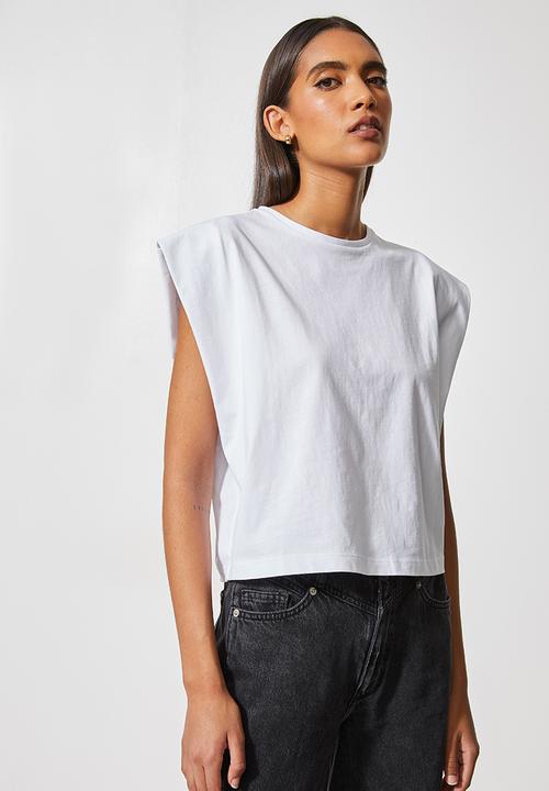 Superbalist - Muscle tee - white