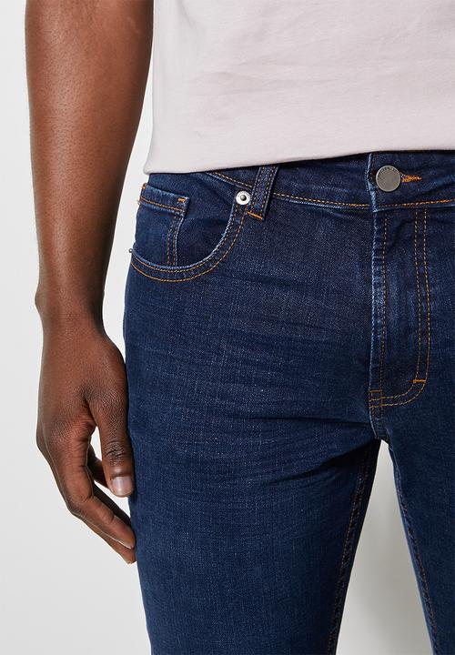 Superbalist - Seattle skinny jeans - dark blue