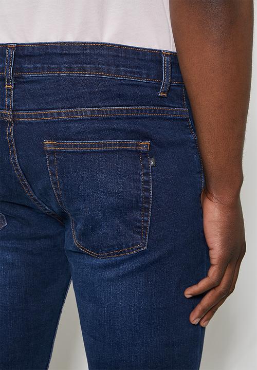 Superbalist - Seattle skinny jeans - dark blue