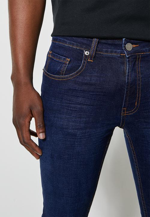 Superbalist - London super skinny jeans - dark blue