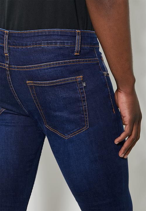 Superbalist - London super skinny jeans - dark blue