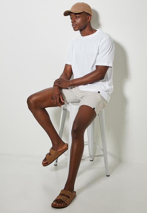 Superbalist - 2-pack aaron organic relaxed fit crew tee - white