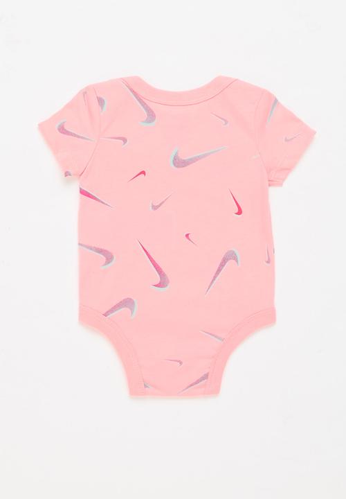 Nike - Nkg 3 pack bodysuit - sunset pulse