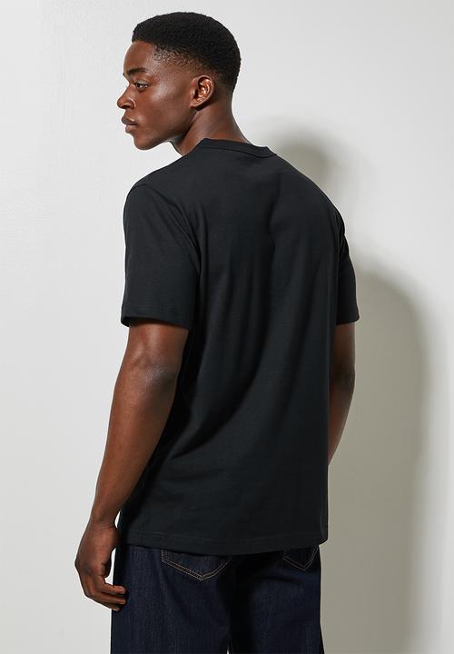 Superbalist - 2-pack aaron organic relaxed fit crew tee - black