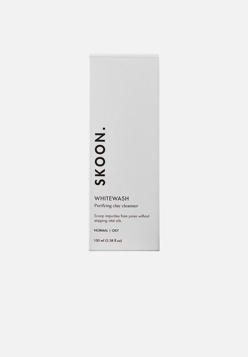 SKOON. - WHITEWASH Purifying Clay Cleanser - 100ml