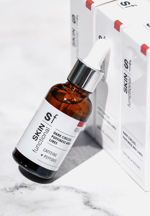 SKIN functional - Caffeine + Peptides - Dark Circles, Puffiness and Lines
