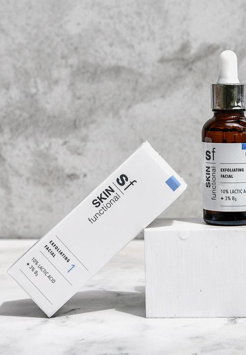 SKIN functional - 10% Lactic Acid + 3% B5 - Exfoliating Facial 1
