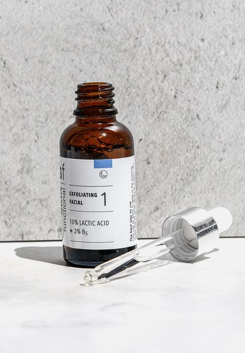 SKIN functional - 10% Lactic Acid + 3% B5 - Exfoliating Facial 1