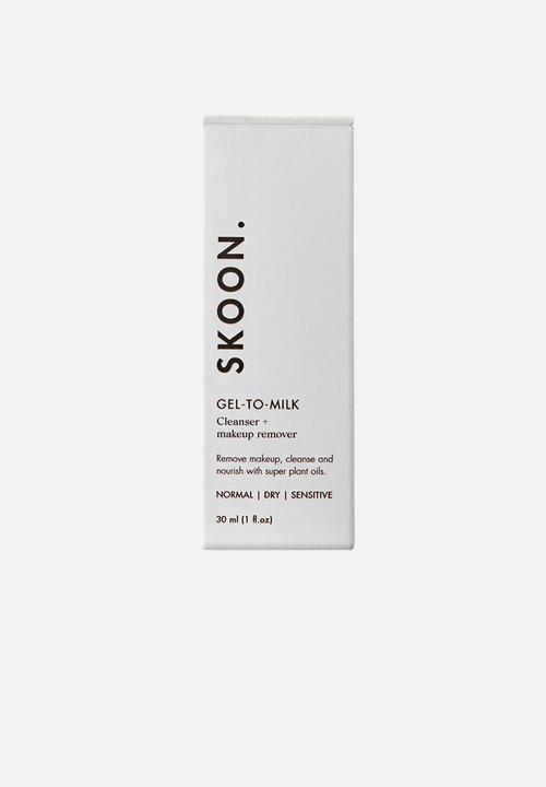 SKOON. - GEL-TO-MILK Cleanser + Makeup Remover - 30ml