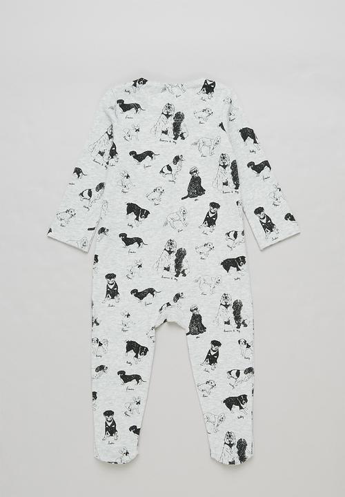 Cotton On - 2 pack long sleeve zip romper - multi