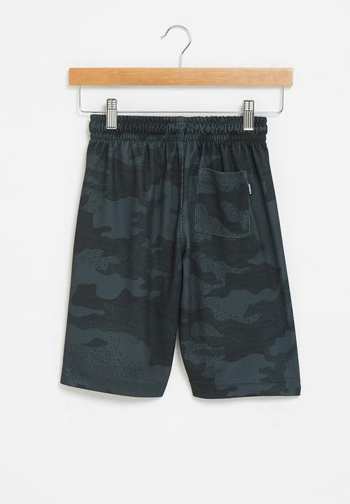 Converse - Cnvb jungle camo aop mesh shor - black