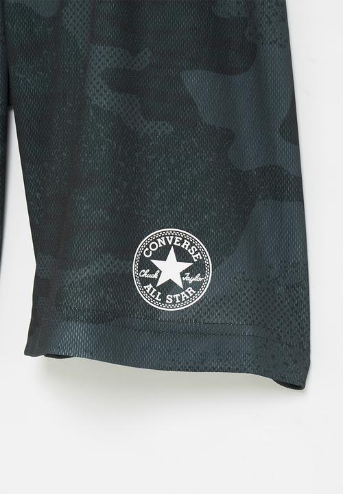 Converse - Cnvb jungle camo aop mesh shor - black