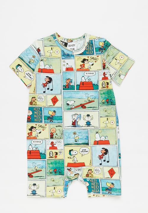 Cotton On - 2 Pack short sleeve romper lcn - multi 