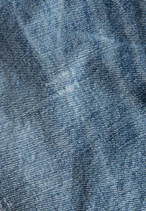 G-STAR - Tedie ultra high short - sun faded ice fog destroyed