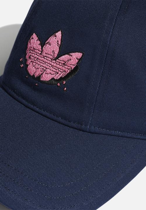 adidas Originals - Graphic cap - collegiate navy/solar pink