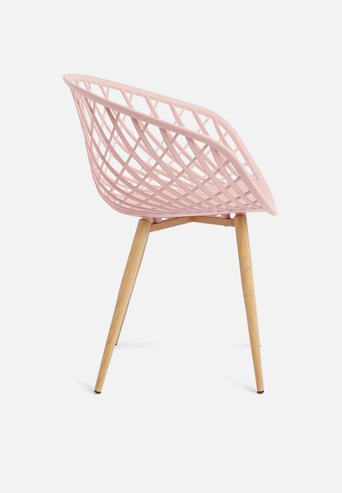 Fine Living - Everett chair - blush pink
