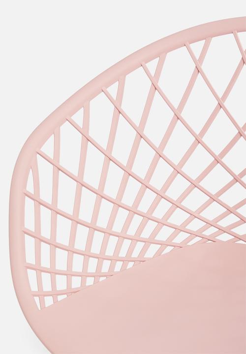 Fine Living - Everett chair - blush pink